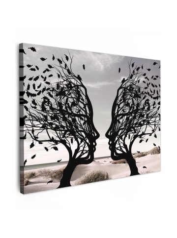 MuchoWow Leinwand bilder Gesichtsbaum (BxH)