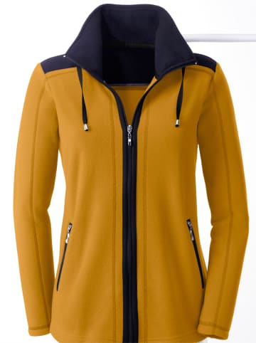 WITT WEIDEN Fleecejacke in mais-schwarz