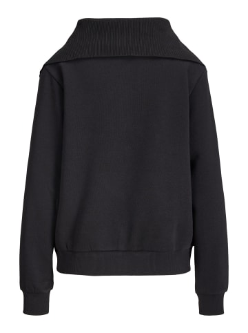JJXX Sweatshirt mit Reißverschluss in Black
