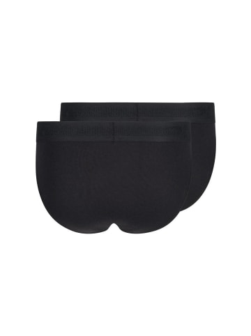 Skiny Slip 2er Pack in Schwarz