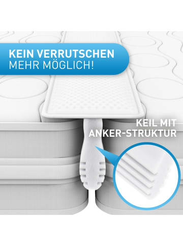 Flip Matratzenbrücke ohne Gurt  Weiß