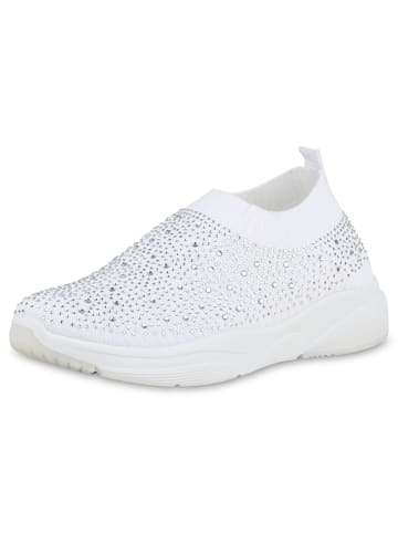 VAN HILL Slip Ons Samantha in Weiss