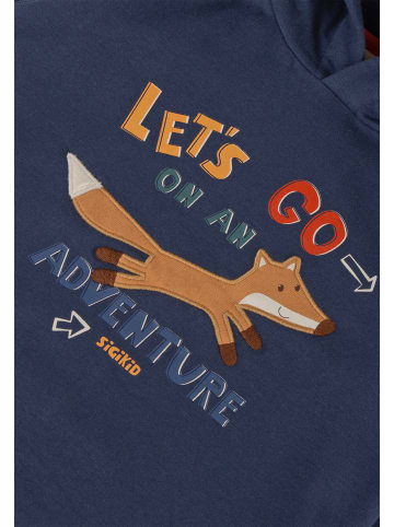 Sigikid Sweatshirt Wild Fox in Dunkelblau