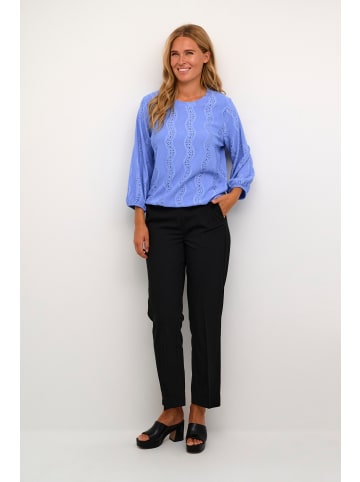 Kaffe Langarm-Shirt KAtio Loose fit in Ultramarine