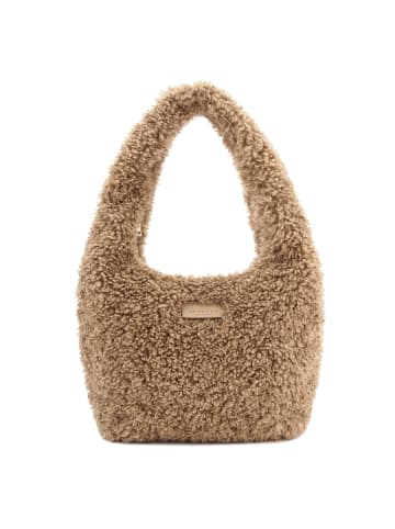 Seidenfelt Letje Schultertasche 47 cm toffee