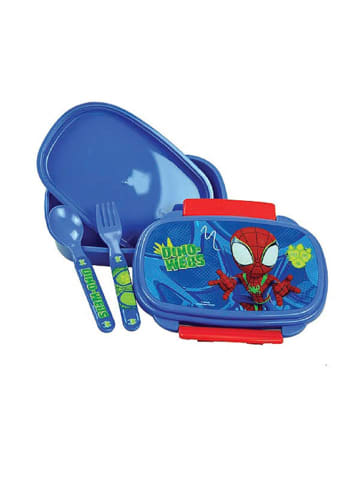 MARVEL Spider-Man Dino-Webs Sandwichbox + Besteckset