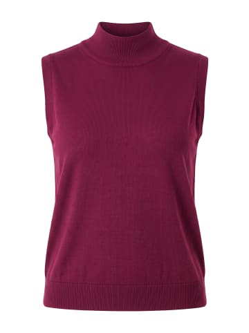 MIAMODA Pullover in weinrot