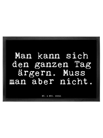 Mr. & Mrs. Panda Fußabstreifer Man kann sich den... mit Spruch in Schwarz