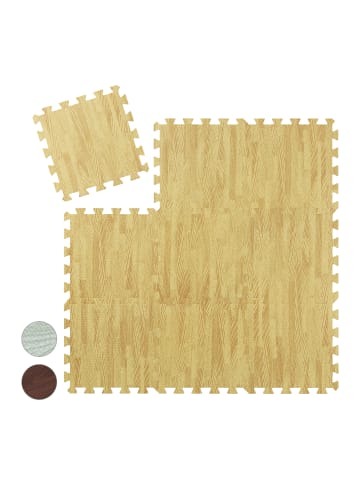 relaxdays 45x Bodenschutzmatte in Natur