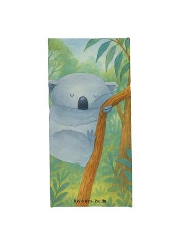 Mr. & Mrs. Panda Strandtuch Koalabär Design ohne Spruch in Weiß