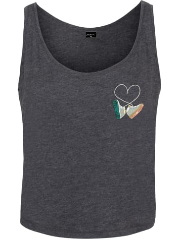 Mister Tee Top "Ladies Kicks Love EMB Tank" in Grau