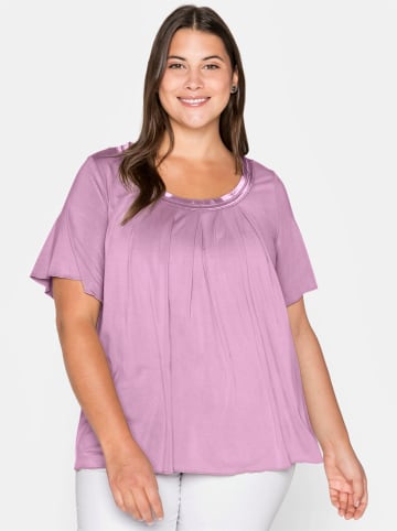 sheego T-Shirt in orchidee