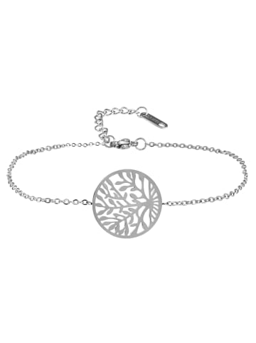 Adeliás Damen Halskette mit Anhänger – aus Edelstahl in silber