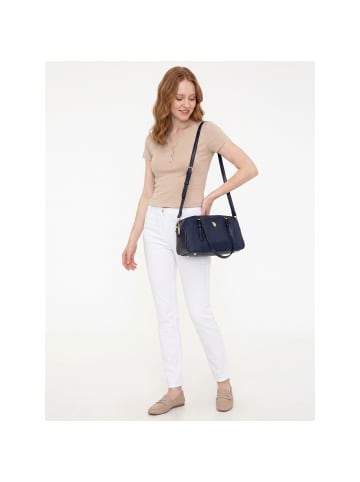 U.S. Polo Assn. Houston Schultertasche 30 cm navy