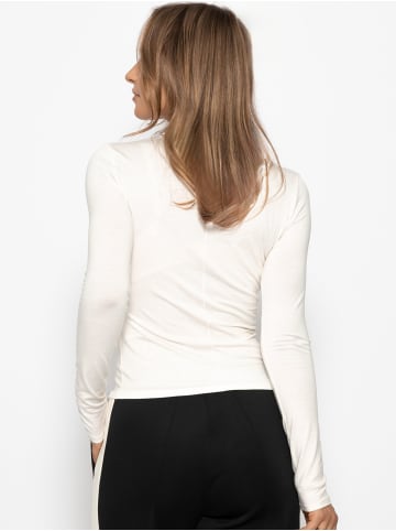 SASSYCLASSY Langarmshirt in Offwhite