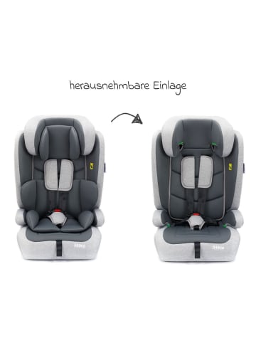 fillikid Kindersitz Oli i-Size 9 Monate - 12 Jahre in grau