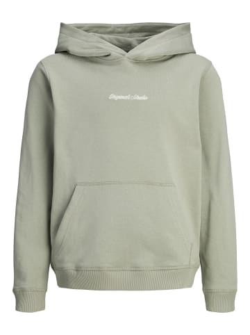 JACK & JONES Junior Kapuzenpullover in Seagrass
