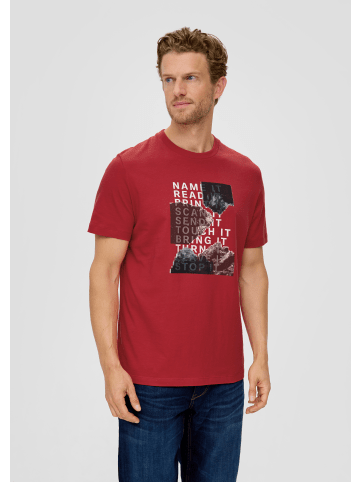 s.Oliver T-Shirt kurzarm in Rot