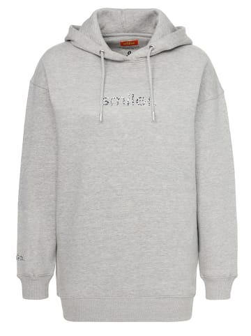 smiler. Kapuzensweatshirt Sunny. in GRAU