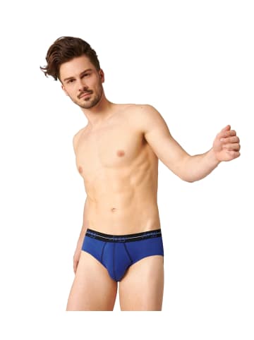 Sloggi Slip 2er Pack in Schwarz/Blau