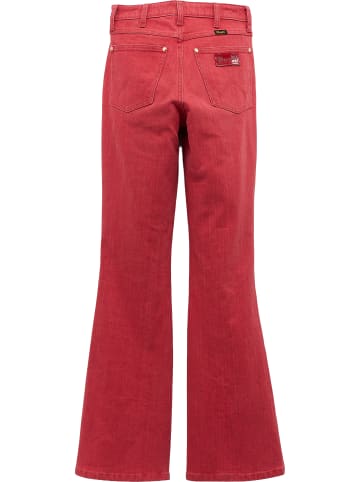 Wrangler Jeans Lainey Flare - Flare - in Washed Red