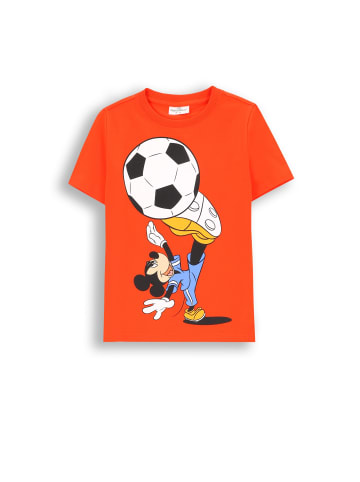 Coccodrillo T-Shirt mit kurzen Ärmeln in rot