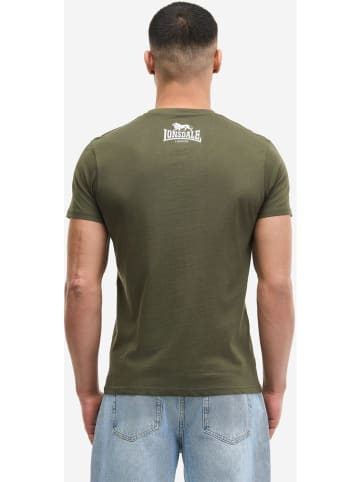 Lonsdale T-Shirt "Logo" in Grün