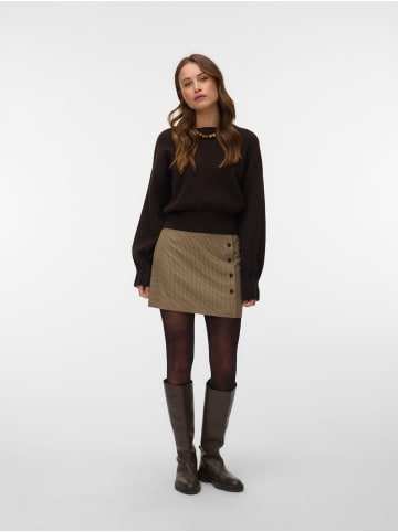 Vero Moda Strickpullover in Chocolate Torte