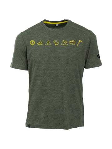 Maul Sport T-Shirt Grinberg fresh in Oliv