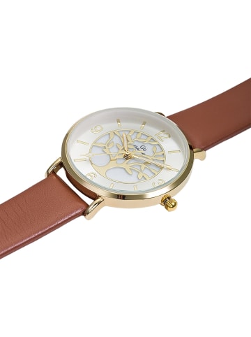 Girl Only Analog-Armbanduhr Girl Only Mademoiselle braun mittel (ca. 36mm)
