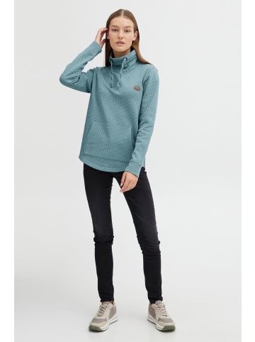 Oxmo Stehkragenpullover OXAmini in Blau