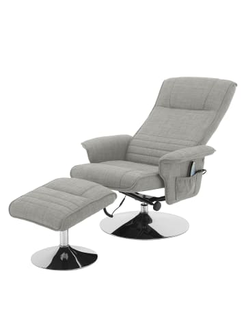 home24 Massagesessel Devato in Lichtgrau