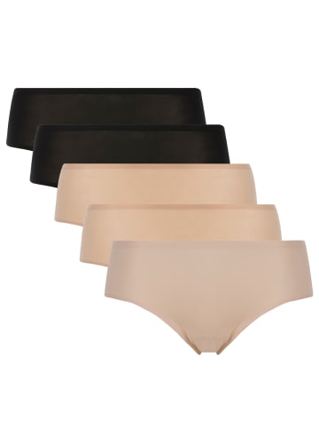 Chantelle Panty 5er Pack in Schwarz/Nude/Creme