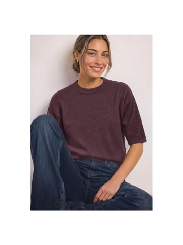 Street One Pullover in rustic rouge mel.