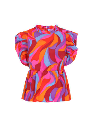 faina Women Blouse in multicolor orange