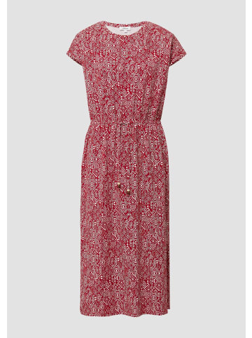 s.Oliver Kleid in 35B0_mohnrot