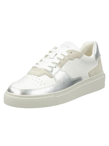 Gant Sneaker in Weiß/Silber