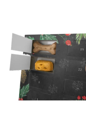 Mr. & Mrs. Panda Adventskalender Hund Hund Dame mit Spruch in Kreidetafel