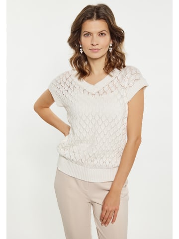Usha Pullover in WOLLWEISS