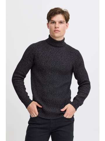 BLEND Strickpullover BHPullover 20717558 eleganter Strickpullover mit Rollkragen in Schwarz