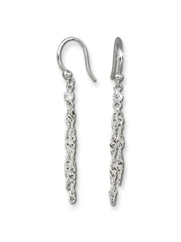 SilberDream Ohrringe Silber 925 Sterling Silber 2-Kettchen Ohrhänger