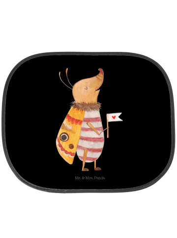 Mr. & Mrs. Panda Sonnenblende Auto Nachtfalter Fähnchen ohne Spruch in Schwarz