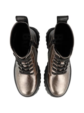 Buffalo Boots Aspen Lace Up Mid in silber