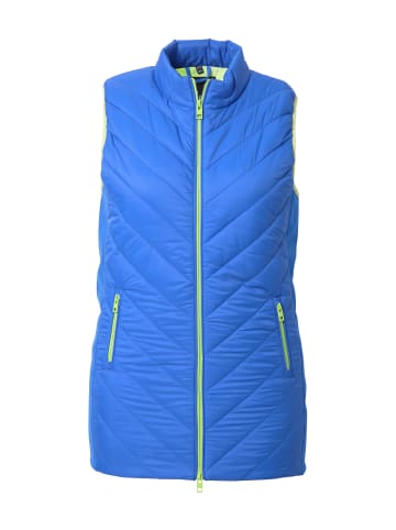 Ulla Popken Weste in pfauenblau