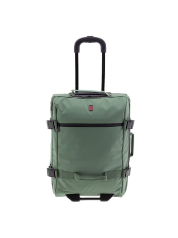 Gladiator 3900 2 Rollen Kabinentrolley 55 cm Laptopfach green