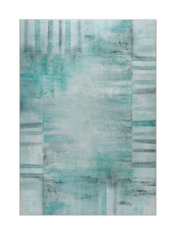 Esprit home Teppich "Maui" in Petrol/Blau Multi
