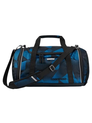 Coocazoo Sporttasche Electric Ice in Blau/Schwarz