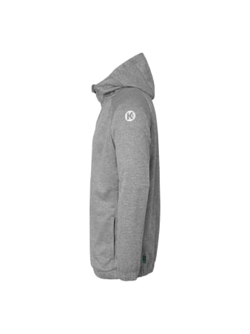 Kempa Kapuzenjacke Ambition 28 Kids in dark grau melange