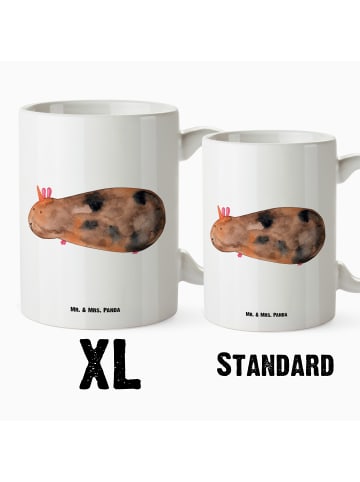 Mr. & Mrs. Panda weisse tasse Einhorn Meerschweinchen ohne Spruch in Weiß