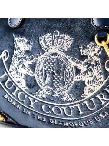 Juicy Couture Twig Narrative Velvet Handtasche 29 cm in blue depths